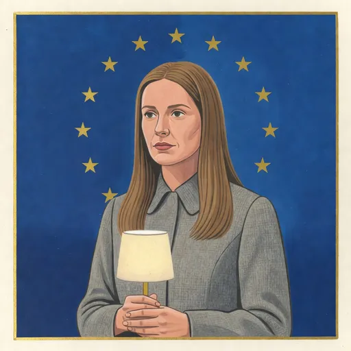 Official portrait of Ilze Bērziņa-Kalniņa